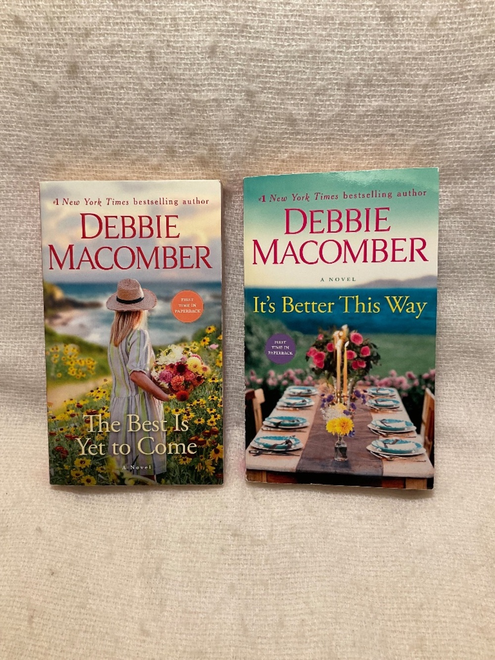 2 Debbie Macomber Books Paperback Women’s Fiction